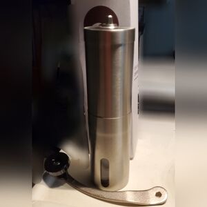 NWT Javapresse Manual Burr Coffee Grinder Stainless Steel